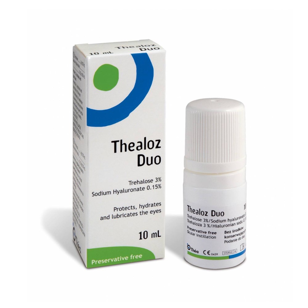 Thealoz Duo Drops οφθαλμολογικές σταγόνες 10ml με υαλουρονικό νάτριο 0,15%