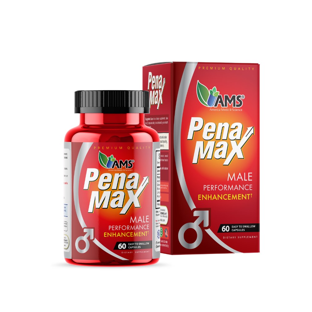 AMS PenaMax Male Performance Enhancement 60caps