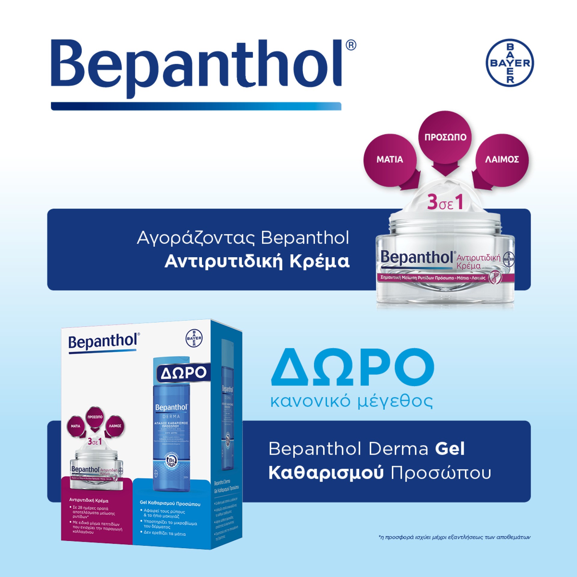 BEPANTHOL Αντιρυτιδική Promo Pack