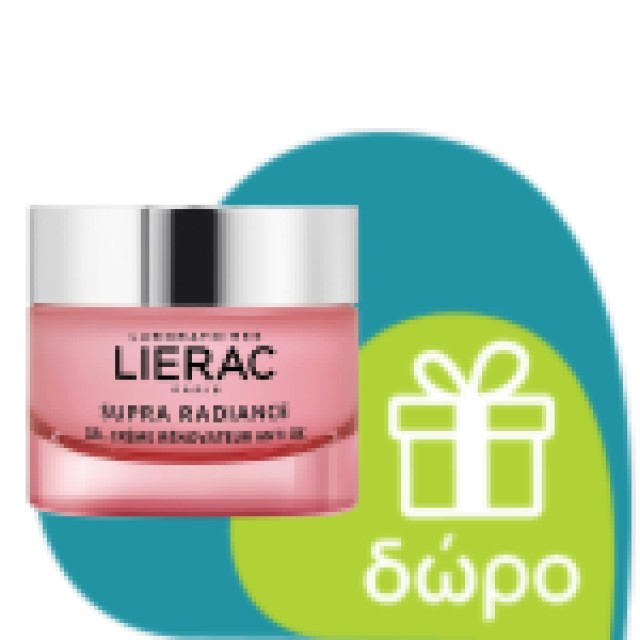 Lierac Supra Radiance Anti-Ox Renewing Cream Gel 50ml (Aντιγηραντική Κρέμα Τζελ Ανανέωσης για Κανονική/Μικτή Επιδερμίδα)