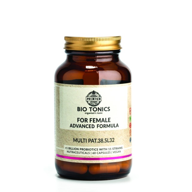 Biotonics Female Multi 1200mg 60caps (Συμπλήρωμα Διατροφής με Βιταμίνες για Γυναίκες)