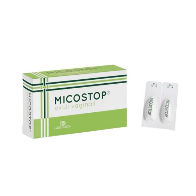 Micostop Vaginal Ovules 10τεμ (Κολπικά Υπόθετα για τη Θεραπεία Μυκητιάσεων)