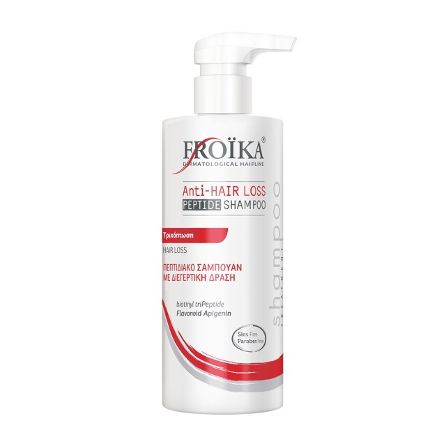 Froika Anti-Hair Loss Shampoo 400ml (Πεπτιδιακό Σαμπουάν για Λεπτά Αδύναμα Μαλλιά με Τάση Τριχόπτωση