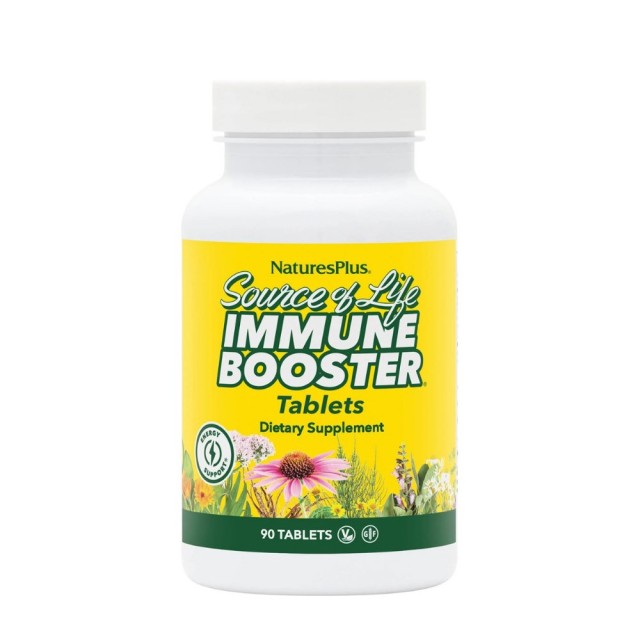 Natures Plus Source of Life Immune Booster 90tabs (Συμπλήρωμα Διατροφής για Ενίσχυση του Ανοσοποιητικού Συστήματος)