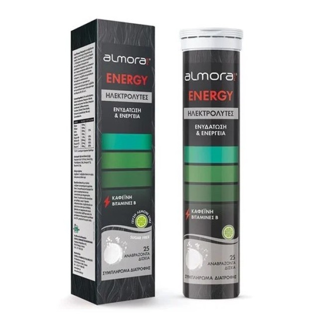 Almora Plus Energy 25tabs (Συμπλήρωμα Διατροφής για Ενέργεια & Ενυδάτωση)