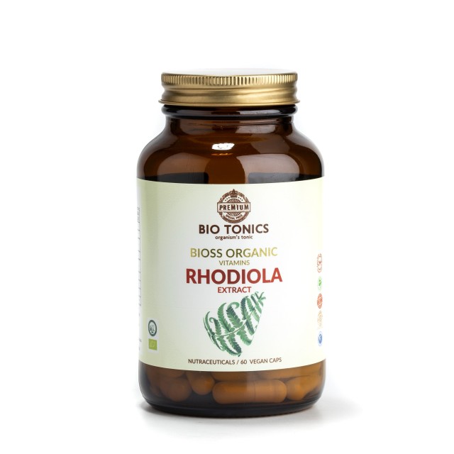 Bio Tonics Bio Rhodiola 300mg 60caps (Συμπλήρωμα Διατροφής για τη Ρύθμιση του Άγχους & της Διάθεσης)