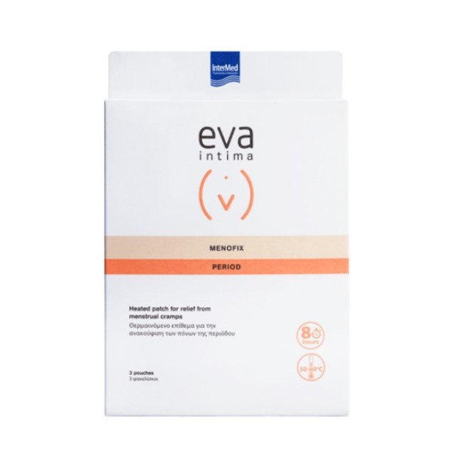 Eva Intima Menofix Patch 3 φακελίσκοι (Θερμαινόμενο Επίθεμα για τους Πόνους της Περιόδους)