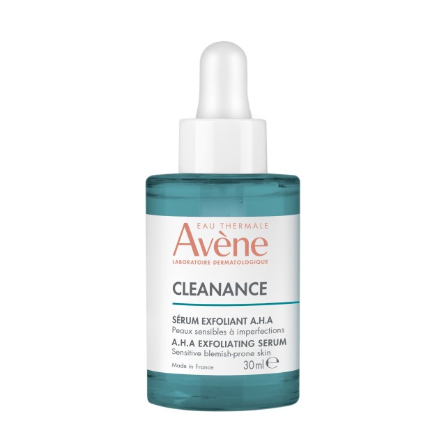 Avene Cleanance AHA Exfoliating Serum 30ml (Oρός Απολέπισης για Δέρμα με Ατέλειες)