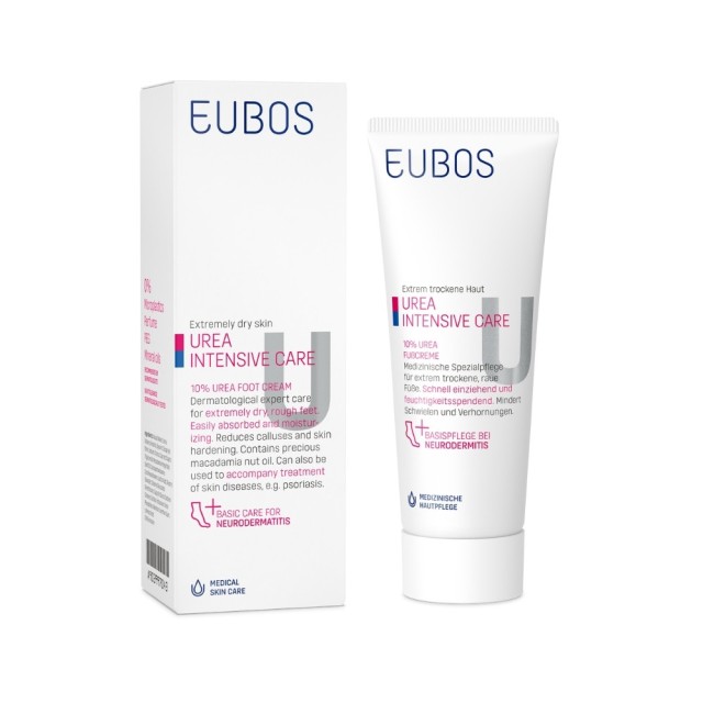 Eubos Urea Foot Cream 10% 100ml (Κρέμα Ποδιών)