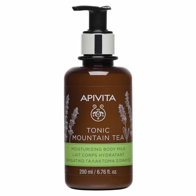 Apivita Tonic Mountain Tea Moisturizing Body Milk 200ml