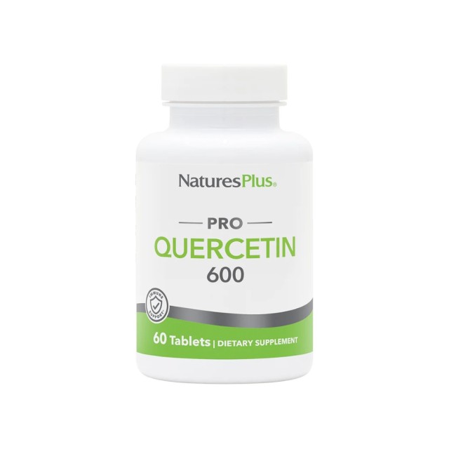 Natures Plus Pro Quercetin 600mg 60 tabs (Συμπλήρωμα με Κουερσετίνη)