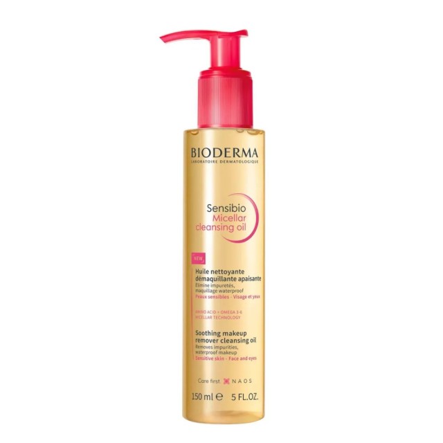 Bioderma Sensibio Micellar Cleansing Oil 150ml (Έλαιο Καθαρισμoύ για το Ευαίσθητο Δέρμα)