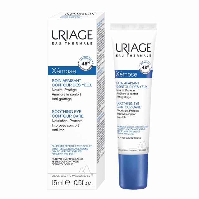 Uriage Xemose Soothing Eye Contour Care 15ml (Κρέμα Φροντίδας για Ξηρά Βλέφαρα με Τάση Κνησμού)