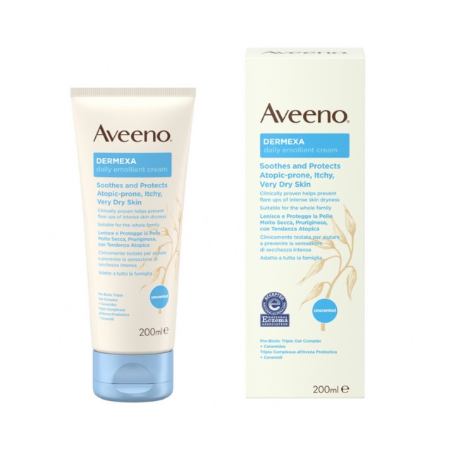 Aveeno Dermexa Moisturising Cream 200ml (Καταπραϋντική Ενυδατική Κρέμα)