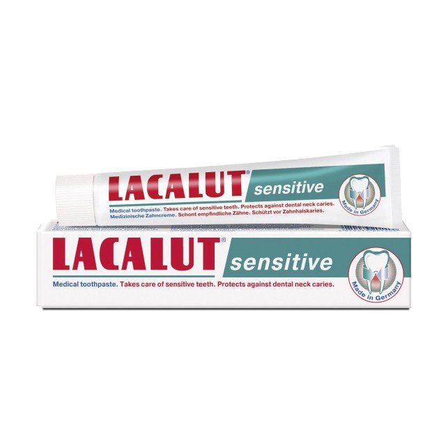 Lacalut Sensitive Toothpaste (Οδοντόκρεμα για Ευαίσθητα Δόντια)