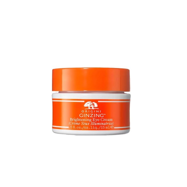 Origins GinZing Brightening Eye Cream with Caffeine & Ginseng - Warm 15ml (Αναζωογονητική Kρέμα Mατιών - Θερμή Απόχρωση)