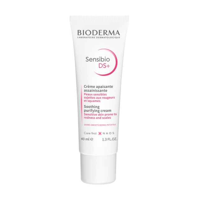 Bioderma Sensibio Ds+ Cream 40ml (Καταπραϋντική Κρέμα Κατά της Ξηρότητας & της Ερυθρότητας)