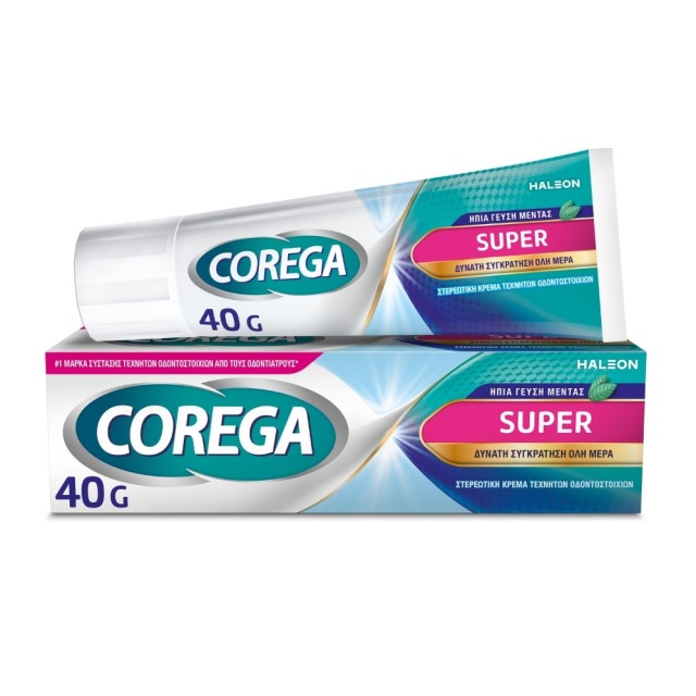 Corega Super Hold 2x40gr (Στερεωτική Κρέμα για Τεχνητή Οδοντοστοιχία)