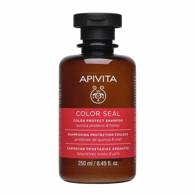 Apivita Color Seal Color Protect Shampoo Quinoa Proteins & Honey 250ml