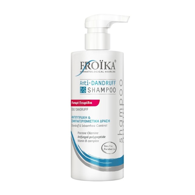 Froika Anti-Dandruff Ds Shampoo 400ml (Σαμπουάν κατά της Λιπαρής Πιτυρίδας)