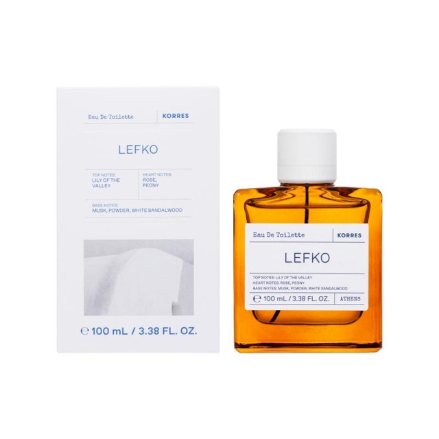 Korres Lefko Eau de Toilette 100ml (Γυνακείο Άρωμα)