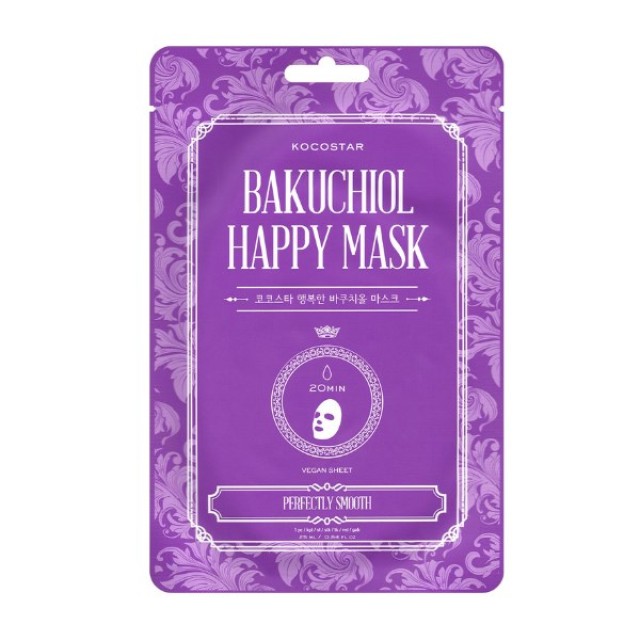 Kocostar Bakuchiol Happy Mask (Μάσκα Προσώπου για Ανανεωμένη & Λεία Επιδερμίδα)