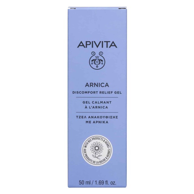 Apivita Arnica Discomfort Relief Gel 50ml (Τζελ Ανακούφισης με Άρνικα)