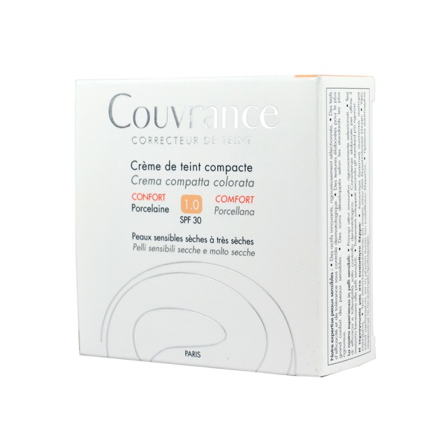 Avene Couvrance Compact Confort Porcelaine 1.0 SPF30 10gr