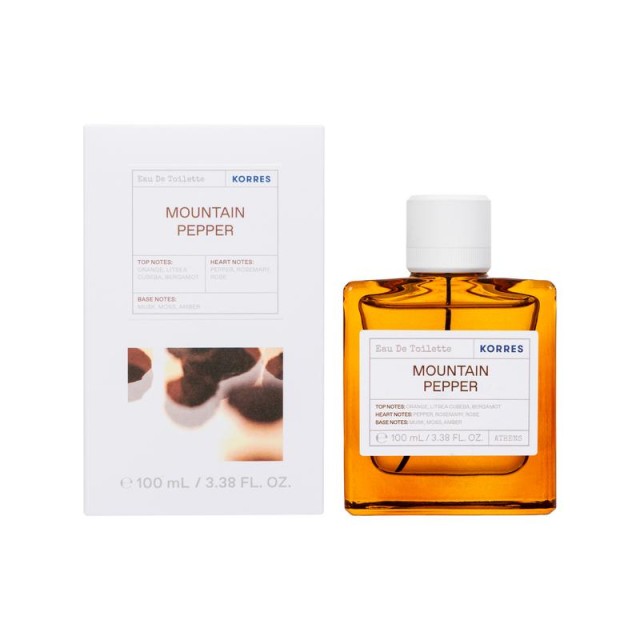 Korres Mountain Pepper Eau De Toilette 100ml (Ανδρικό Άρωμα)