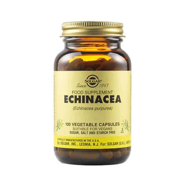 Solgar Echinacea 100 vegetable caps (Ανοσοποιητικό Σύστημα)