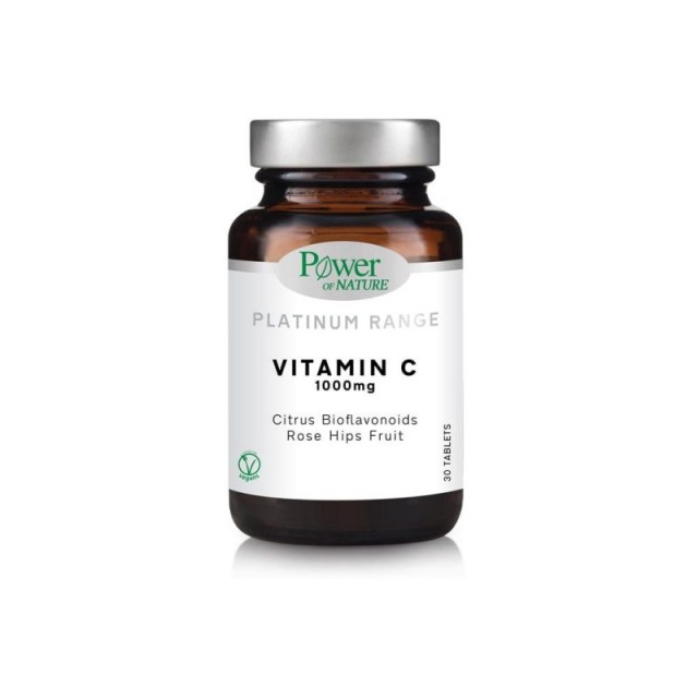 Power Health Platinum Vitamin C 1000mg 30tabs (Συμπλήρωμα Διατροφής με Βιταμίνη C για Ενίσχυση του Ανοσοποιητικού)