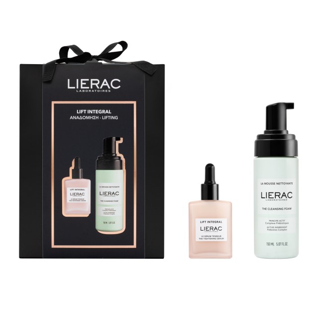 Lierac Xmas SET Lift Integral The Tightening Serum 30ml & The Cleansing Foam 150ml (ΣΕΤ με Συσφιγκτικό Ορό Προσώπου & Αφρό Καθαρισμού Προσώπου)