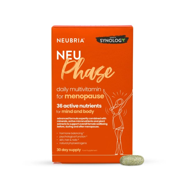 Neubria Neu Phase 30tabs (Συμπλήρωμα Διατροφής για τα Συμπτώματα της Εμμηνόπαυσης)