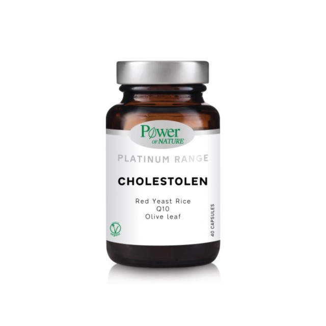 Power Health Platinum Range Cholestolen 40caps (Συμπλήρωμα Διατροφής για Διατήρηση Φυσιολογικών Επιπέδων Χοληστερόλης) 