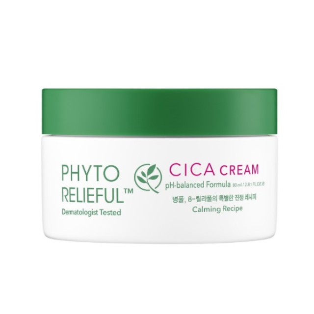 Thank You Farmer Phyto Relieful Cica Cream 80ml (Καταπραϋντική Κρέμα Προσώπου για Ερεθισμένο Δέρμα)