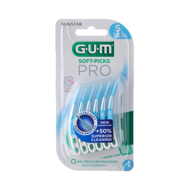 Gum Soft Picks Pro Interdental Cleaners 689 Small 30pcs (Μεσοδόντια Βουρτσάκια)