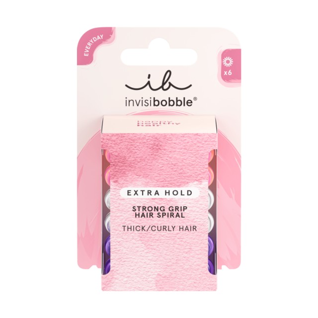 Invisibobble Extra Hold Twirl Boss 6τεμ