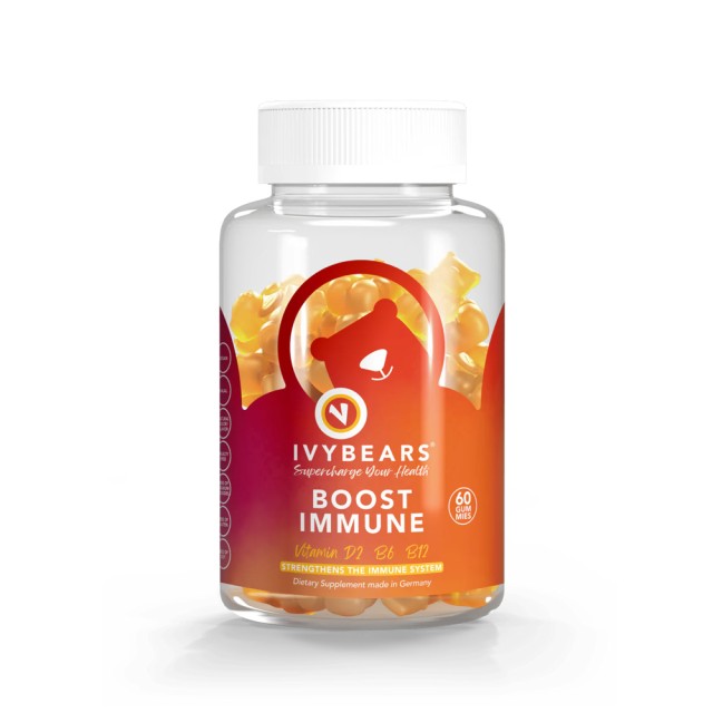Ivybears Boost Immune 60ζελεδάκια (Συμπλήρωμα Διατροφής για Ενίσχυση του Ανοσοποιητικού Συστήματος)