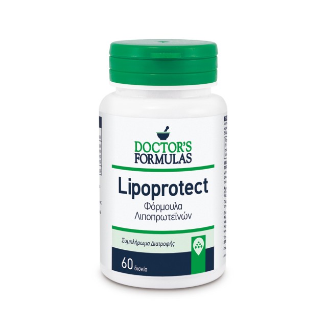 Doctors Formula Lipoprotect 60caps (Συμπλήρωμα Διατροφής με Μονακολίνη για τη Διατήρηση των Φυσιολογ