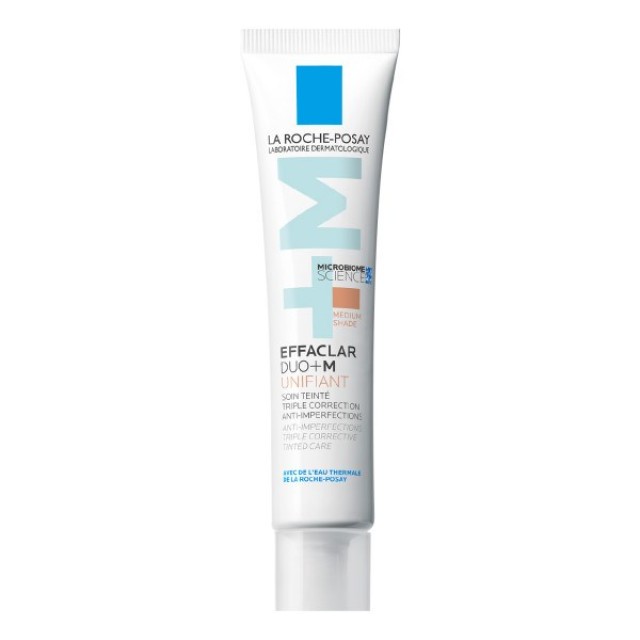 La Roche-Posay Effaclar Duo+M Unifiant Medium Shade 40ml (Επανορθωτική Κρέμα Κατά των Ατελειών με Χρώμα)