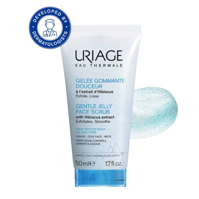 Uriage Gentle Jelly Face Scrub 50ml (Απαλό Τζελ Απολέπισης Προσώπου)