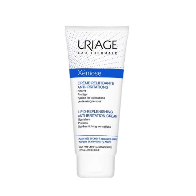 Uriage Xémose Lipid Replenishing Anti-Irritation Cream 200ml (Κρέμα Kατά των Eρεθισμών για Ξηρή Επιδ
