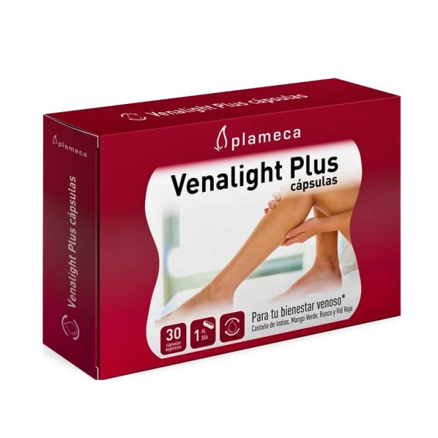 Plameca Venalight Plus 30caps (Συμπλήρωμα Διατροφής για τη Φλεβική Υγεία των Ποδιών)