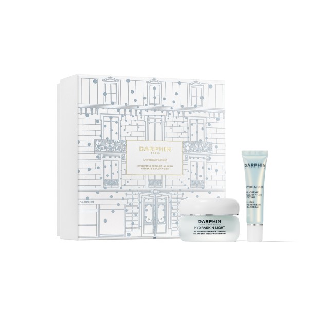 Darphin Hydraskin SET Light Cream-Gel 50ml & All-Day Eye Refresh Gel Cream 15ml (ΣΕΤ με Ενυδατική Κρεμα-Τζελ Ελαφριάς Υφής για Κανονική/Μικτή Επιδερμίδα & Κρέμα Ματιών)