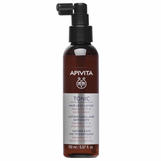 Apivita Hair Loss Lotion Hippophae TC & Lupine Protein 150ml (Λοσιόν Κατά της Τριχόπτωσης με Ιπποφαές & Πρωτεΐνες Λούπινου)