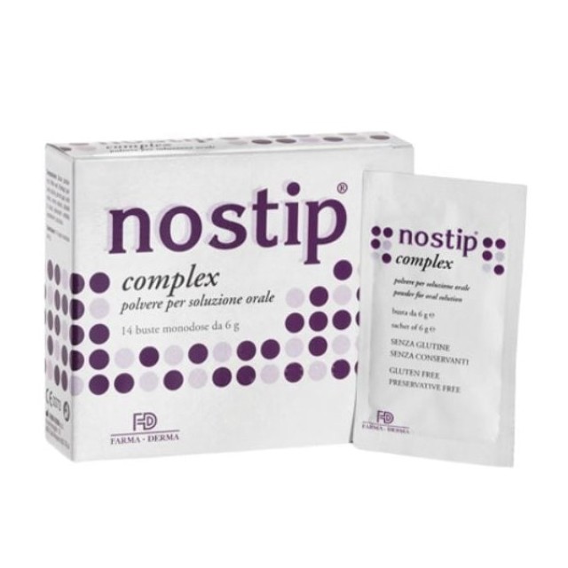 Nostip Complex 14 sachets (Ιατροτεχνολογικό Βοήθημα Κατά της Δυσκοιλιότητας)