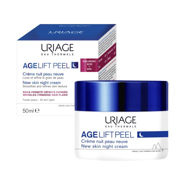 Uriage Age Lift Peel Night Cream 50ml (Αντιγηραντική Κρέμα Νύχτας)