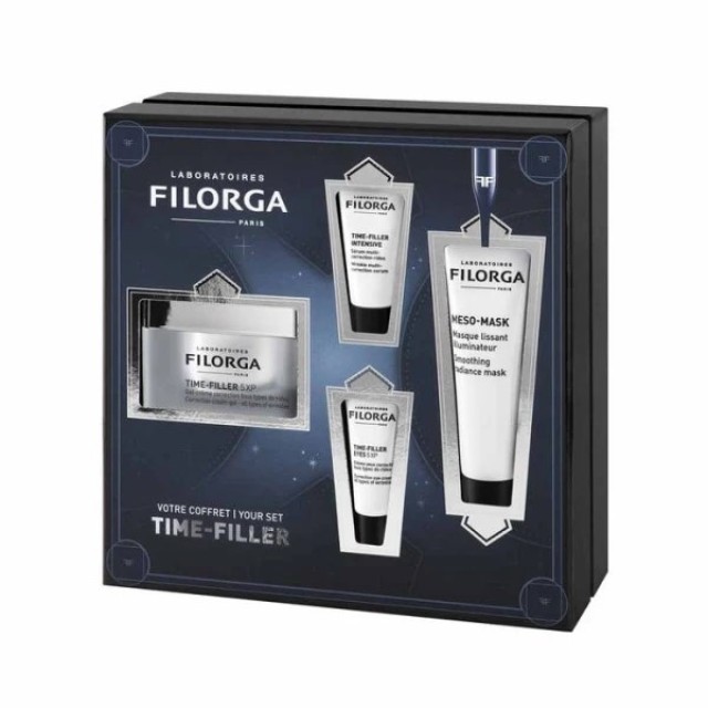 Filorga SET Time Filler 5XP Corrective Cream 50ml & ΔΩΡΟ Serum 7ml & Eye Cream 5XP 4ml & Meso-Mask 30ml (ΣΕΤ Περιποίησης Προσώπου για Αντιγήρανση)