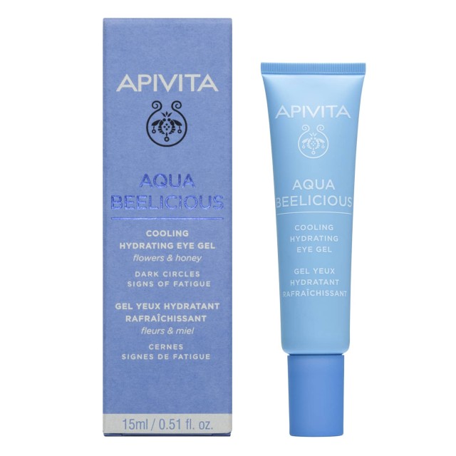 Apivita Aqua Beelicious Cooling Hydrating Eye Gel 15ml (Δροσιστικό Ενυδατικό Τζελ Ματιών)