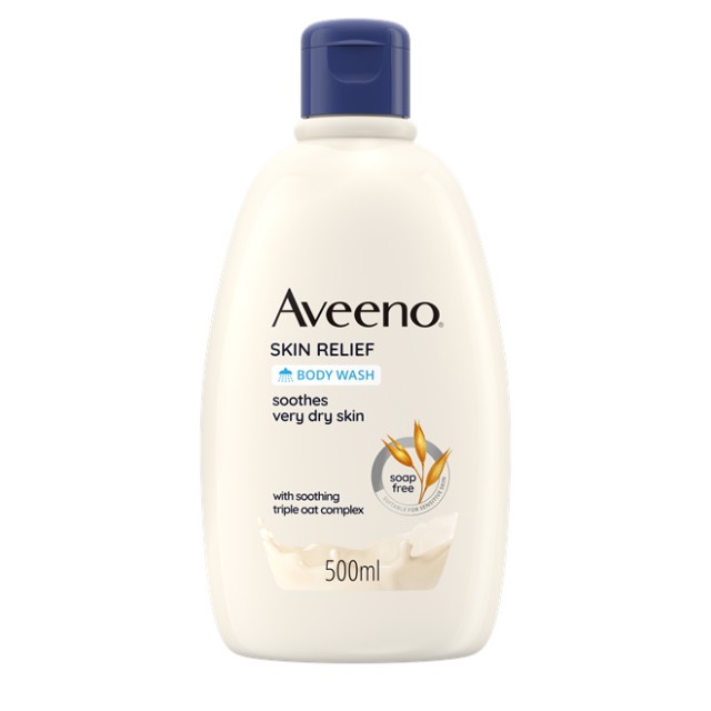 Aveeno Skin Relief Body Wash 500ml (Ενυδατικό Υγρό Καθαρισμού Σώματος)